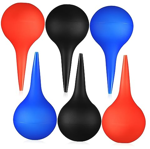 DINHEAROM 6pièces Balles Ventouses Oreille Caoutchouc Boules De Lavage Oreille Antidérapantes Pour Nettoyer Cerumen Et Curette Auriculaire Outils De Nettoyage Auditif Ergonomiques