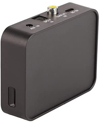 Eminchu Trasmettitore Bluetooth Adattatore Bluetooth Ad Alte Prestazioni per con Uscita AUX Coassiale Ottica 90,8x76,6x24,5mm