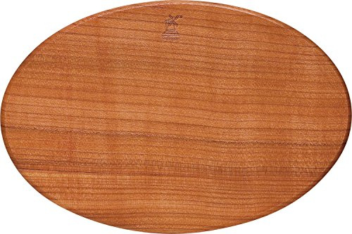 Windmühlenmesser Schneidbrett oval mittel Kirschholz