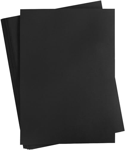 Carta colorata A2 420 x 600 mm, 180 g, nero carbone, 100 fogli