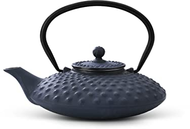 Bredemeijer - Teiera Jing, in ghisa, 0,80 l Blu