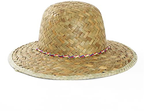I LOVE FANCY DRESS Sombrero Oriental Chino - Disfraz DE Sombrero Sombrero DE Paja ASIÁTICO Hombre DE China (Paquete DE 12)