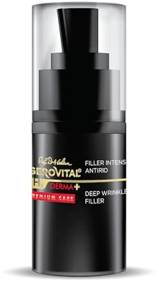 Intensives Filler – Anti - Falten –Serum, reduziert Falten, verleiht der Haut Festigkeit, Elastizität und Glanz, 15 ml, Gerovital H3 Derma + Premium Care