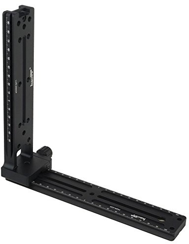 Haoge Quick Release Vertical L Plate Nodal Slide Set for Panorama Panorama Head Fit Arca Swiss Type Tripod Ballhead Ball Head Clamp AS CP