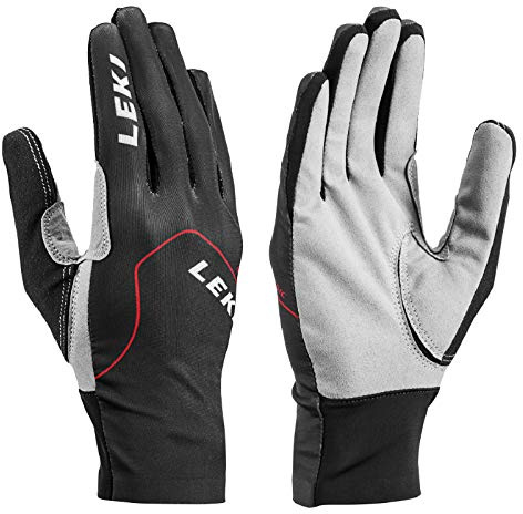 LEKI Sporting Goods Mixte Adulte, Noir, Rouge, Gris, 45.5