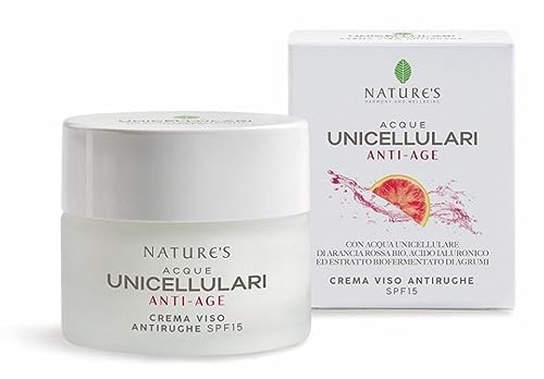 Nature's Acque unicellulari crema viso antirughe spf 15-50 ml