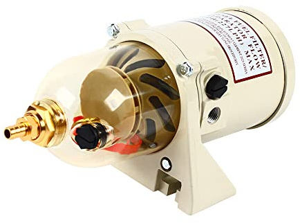 Wasser Trennfilter Kit, Kraftstofffilter 500FG 500FH Diesel Marine Lkw Benzin Racor Filter Öl-Wasser-Trenner für 60GPH Mit Bolzen