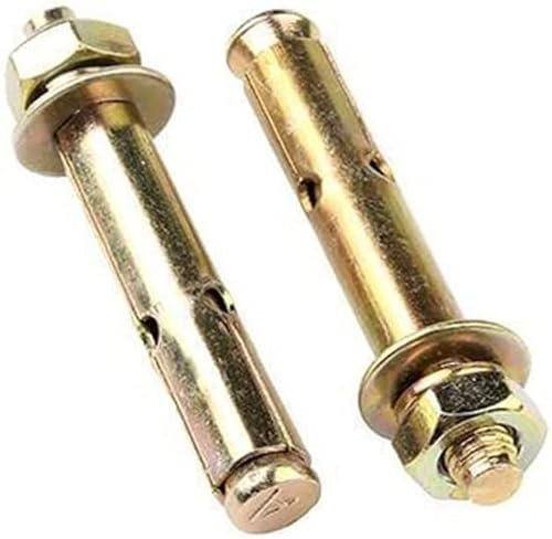 Ankerbolzen, Dehnhülsen-Ankerschraubenbolzen, Metallbolzen, verzinktes Eisen, Dehnschraube, externer Dehnbolzen, 10-mm-Schraube, Dehnrohr M12 M8 M10 (Farbe: M8) (Farbe: M8) (Farbe: M8) (Farbe: M8) ( C