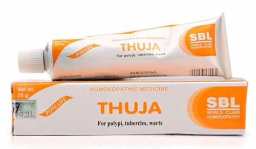 Jesica SBL's Thuja Ointment - 25 gm (Pack of 3)