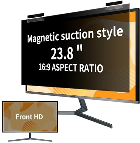Thorani Magnetische Blickschutzfolie 23.8 Zoll 16:9 | Schützt Display und Daten