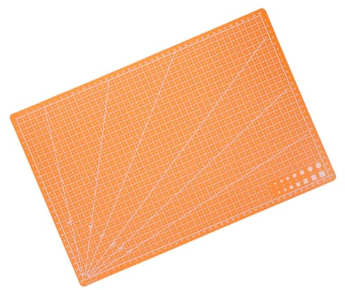 Anneome Schneidematte A3 45×30cm Pp Kunststoff Rutschfeste Bastelunterlage Doppelseitig Für Quilten Gravieren Und Selbstgemacht Handarbeit