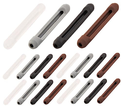 Beavorty 20paare Ohrgriffe Für Brillen Aus Hochwertigem Silikon Rutschfeste Brillen-ohrhaken Als Brillen-rutschschutz Passen Zu Meisten Brillen Lesebrillen Und Sonnenbrillen