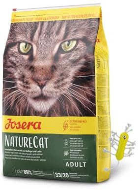 Josera NatureCat | Cat | Katze | Trockenfutter | Getreidefrei | Premium Katzenfutter für ausgewachsene Katzen | Goodie | Sparbundle 4,25kg + Kritzelmännchen (1 x 4,25 KG)
