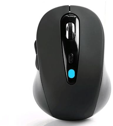 Generico Il Mouse Tace E Nessuna Luce 10m Wireless Bt 3.0 Mouse Per Win7/Win8 Xp Per Iapd Android Tablets Computer Notbook Laptop Accessories (nero)