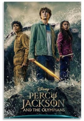 YRWOERHWER Poster Percy Jackson et les Olympiens - Impression sur toile - Décoration artistique moderne pour salon, chambre à coucher - 30 x 45 cm - Sans cadre