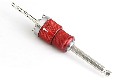 Mèche De Perçage À Carotter Métallique,Fraise à Carotter pour Bois à Queue Hexagonale,Accessoires pour Outils Électriques en Acier au Carbone | Pour Perçage sur Bois Placoplâtre Aluminium Fer et