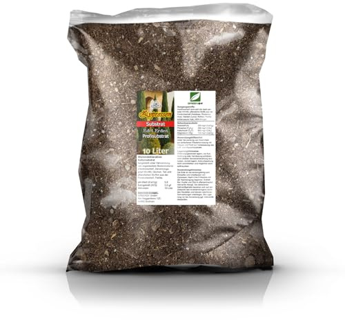 GREEN24 Zypressen Erde 10 Liter - Premium Erde für Säulenzypressen, Thuja, Wacholder & Zedern - Gegen Staunässe & Nadelbräune