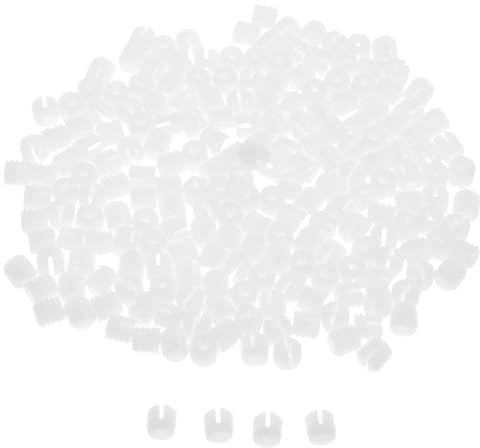 OSALADI Lot de 200 Chevilles de Réparation en Nylon 4x9 Mm pour Charnières D'armoire, Goujons de Montage pour Meubles, Quincaillerie pour Portes et Tiroirs, Installation Rapide, Usage