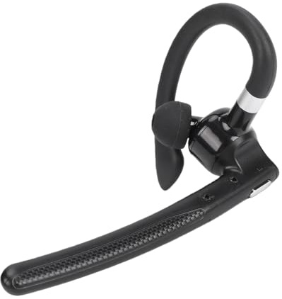 Goshyda Casque Bluetooth, Oreillette sans Fil Bluetooth Mono avec Dongle USB, Microphone Antibruit, Kit Mains Libres pour Routiers
