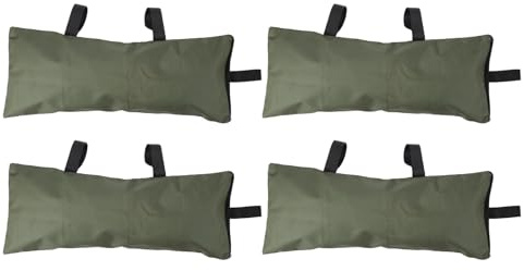 OVAQUIXI Bolsas de para Barrera contra Inundaciones, 4 Bolsas de de Lona Oxford 600D para Prevención de Inundaciones, Engrosadas de Gran Capacidad 70 X 30 Cm para Puerta de Garaje, Puerta de Jardín,