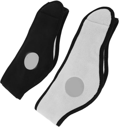 MAGICLULU 2pcs Soft and Cozy Sleep Mask with Adjustable Hook and Loop Ear Covers for Noise Cancelling and Insulation, Fit Non-Pressing Sleep Earmuffs for Women and Men at Home