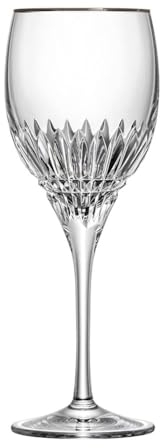 ARNSTADT KRISTALL Rotweinglas Empire (24 cm) Kristallglas mundgeblasen · handgeschliffen · Handmade in Germany · Veredelung: echter Platinrand