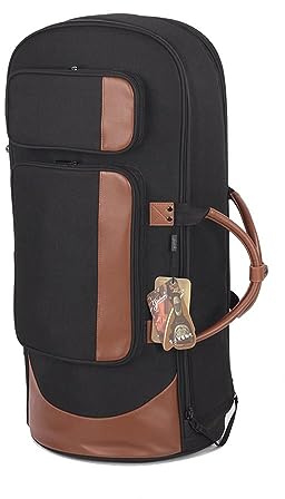 Tenorsaxophon Fall Weiche Saxophon Gigbag Saxophon Tasche 1200D Oxford Tuch 25mm Gepolsterte Tragetasche Rucksack Messing Instrument Schutzhülle