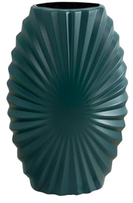 Kuntesetty Schöne Blumenvase für Stilvolle Raumgestaltung, Navy blau