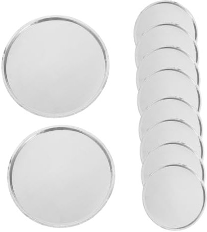 Amosfun Nacelles De Pesée Polyvalentes Pour Laboratoire – 10 Coupelles En Aluminium De 50 Ml Idéales Pour La Distribution De Liquides Et La Manipulation Déchantillons