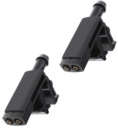 Lot 2 embouts gicleurs lave-glace compatible pour Citroën Berlingo Xantia ZX, Peugeot Partner (1991–2008) – buse simple jet – OEM 6438A0, 96059107