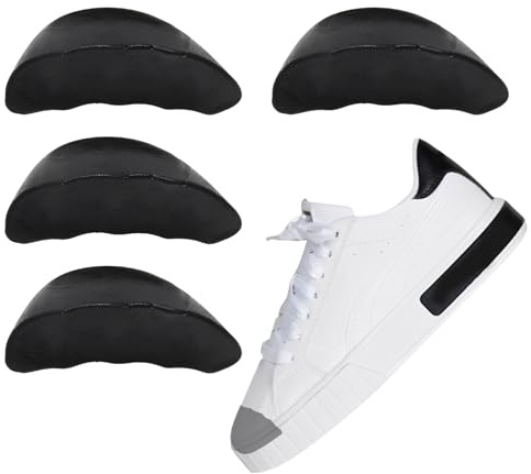2 Pairs Black Shoe Fillers, Shoe Size Reducer Inserts Prevent Heel Sliping, Comfort Insoles for Shoes That are Too Big, Soft Insole to Make Shoes Smaller for Casual Sports High Heels Boots