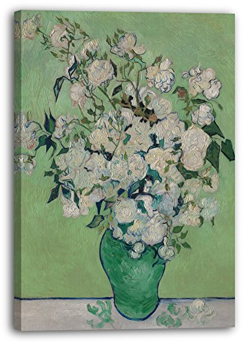 Printed Paintings Leinwand (40x60cm): Vincent Van Gogh - Rosen