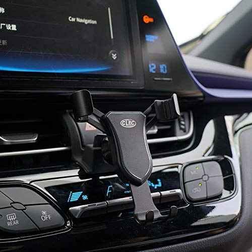 HIGH FLYING para CHR C-HR 2016-2022 Soporte para teléfono móvil Soporte de ventilación de Aire para automóvil (Instalar con Cinta 3M, Negro)