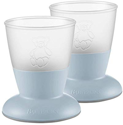 BABYBJÖRN Kinderbecher, 2-pack, Blassblau