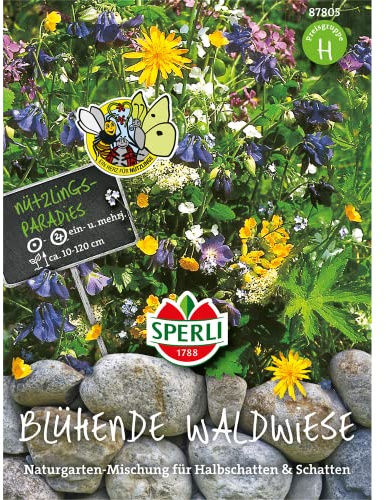 87805 Sperli Premium Blumenmischung Samen Waldwiese | Wildblumen Samen | Wildwiese Samen| Blumenwiese Samen | Bienenwiese Samen | Blumenwiese Saatgut