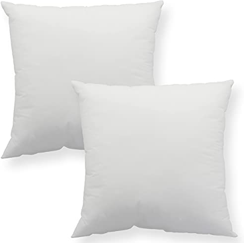 Haus und Deko 2er Pack Füllkissen 40 x 40 cm Microfaser Kissenfüllung Kopfkissen Dekokissen Sofakissen Kissen Wohnzimmer Schlafzimmer