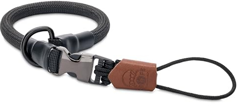 C-Rope Kamera Handschlaufe Loop aus Kletterseil | Kameragurt mit Schnellverschluss-System aus Kletter-Seil (Silent Black, 42cm)