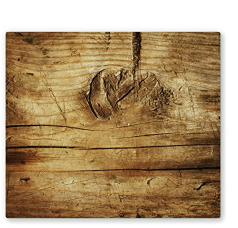 60x52cm - Herdabdeckplatte, Herdabdeckung für Glaskeramik-Kochfelder, Gehärtetes Glas, 60x52cm, mehrfarbig, Schneideplatte