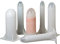 MAQA 1 pz Tubo per arrosti e salumi in plastica da 86 a 160 mm, imbuto con ogiva per applicazione rete sugli insaccati 125 mm