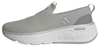 adidas Kvinnor CLOUDFOAM GO LOUNGER SHOES, MGH SOLID GREY/silver met/Cloud white, 40 EU