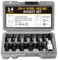 Ensemble de 14 Douille Torx Femelle avec Douilles Allen de 3 à 24 mm, Coffret a Adaptateur Douille, Douille cle Visseuse a Choc, Douille Extracteur de Boulon 1/2