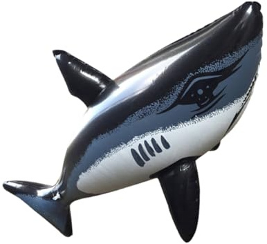 CIYODO Inflatable Shark Toy for Pool Beach Party Decoration Floating Shark Animal Toy Made of Pvc Swimming and Outdoor Play