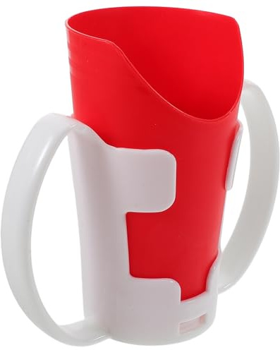 ARTSEWPLY Gobelet À Découpe Nasale Avec Poignée Amovible Tasse Curieuse Pour Personnes Âgées Verre Ergonomique Pour Soutien À La Déglutition Aide À La Rééducation 4.76X2.91X2.91In