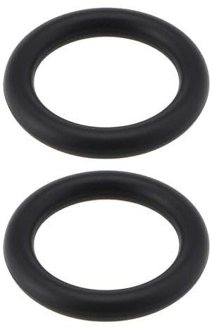 ECSiNG 2 STÜCKE Auto Ölmessstab Rohr O-Ring 11431287541 14,8x3,1mm Kompatibel mit BMW 3 Serie E30 1987-1994 Kompatibel mit 5 Serie