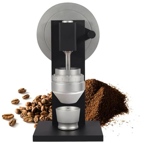 XEEAOFE Molinillo de Café, Molinillo de Granos de Café de Muelas Cónicas para Uso Doméstico con Ajustes de Molido Precisos, Molinillo de Café Manual para Entusiastas del Espresso