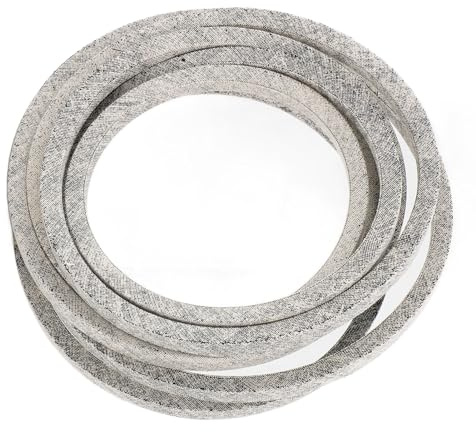 Picysa Cinghia di trasmissione del ponte 1/2 X 141 Pollici GX20571 GX21833 MXV41410 Sostituzione per 145 155C D140 D150 D160 L120 L130 LA130 LA140 LA145 LA155 LA165 X140 X165 con materiale in