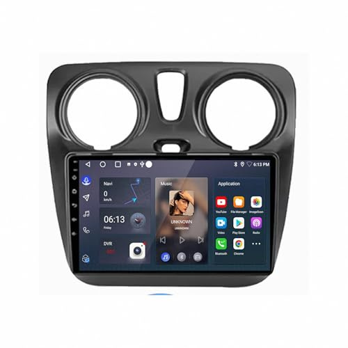 Gps-Navigator för Renault Lodgy 2021 Dokker 2012-2020 Dashcam Carplay Och Android Auto, Bärbar Bilstereo, Bilstereomottagare Med Backkamera Gps-Navigeringssystem, 4 Kärna 1G＋32G
