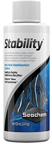 Seachem Stabilitätswasseraufbereitung, 100 ml, 125, 100 ml (Pack of 1)