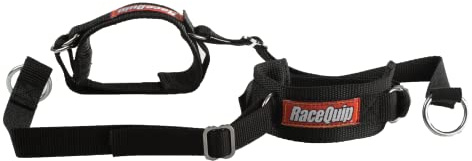 RaceQuip 391002RQP Arm Restraint Harness Individual Straps 2 in Wide Cuffs Black