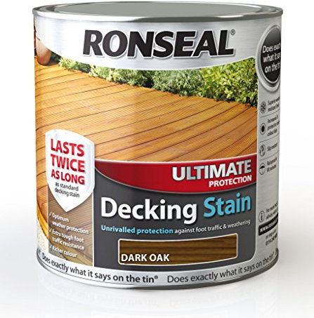 Ronseal Ultimate Protection Decking Stain 2.5L Dark Oak